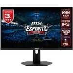 MSI G244F E2 23.8" 180Hz 1ms Full HD Rapid IPS Oyuncu Monitörü - 1920x1080, 16:9, FreeSync Premium, HDMI, DP