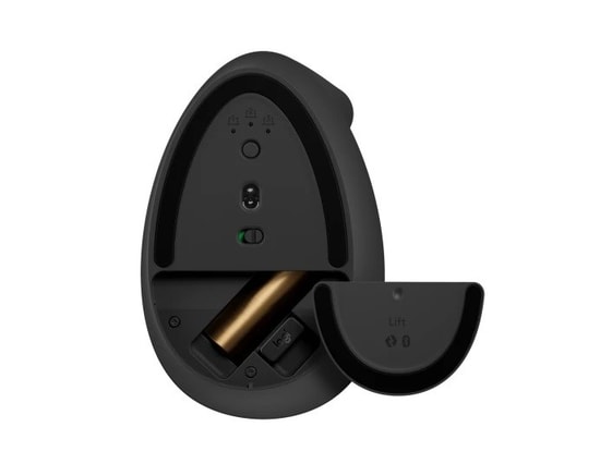 Logitech Lift Grafit Kablosuz Ergonomik Dikey Optik Mouse (910-006473) - 4000 DPI, Bilek Desteği, Konforlu Tasarım