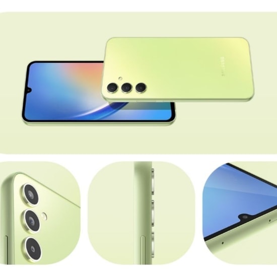 Samsung Galaxy A34 5G 8/256GB Yeşil Akıllı Telefon (Türkiye Garantili) - 6.6" 120Hz Ekran, 5000mAh Batarya, 48MP Kamera