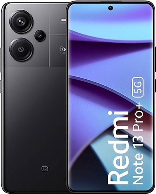 Xiaomi Redmi Note 13 Pro Plus 5G 512GB 12GB RAM Siyah Akıllı Telefon (Türkiye Garantili) - 120W Şarj, 5G Destekli