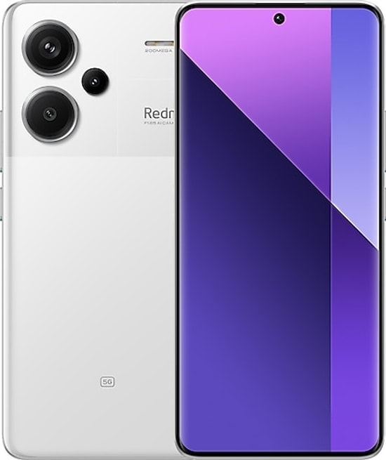 Xiaomi Redmi Note 13 Pro Plus 5G 512GB 12GB RAM Beyaz Akıllı Telefon (Türkiye Garantili) - 6.67" Ekran, 5000mAh, 120W