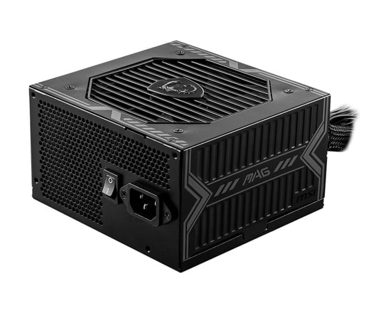 MSI MAG A750BN 750W 80+ Bronze PCIe 5.0 Güç Kaynağı - 120mm Fan, Aktif PFC, Non-Modular, 140x150x86mm PSU