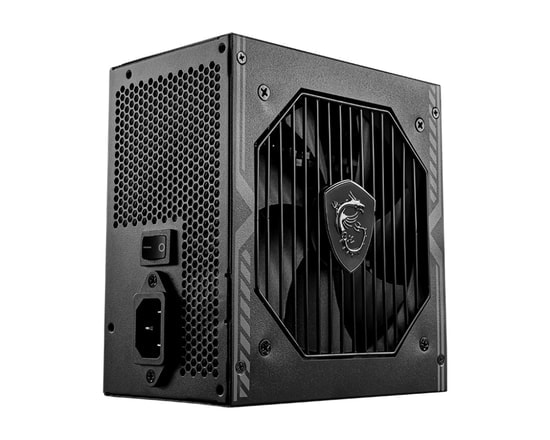 MSI MAG A750BN 750W 80+ Bronze PCIe 5.0 Güç Kaynağı - 120mm Fan, Aktif PFC, Non-Modular, 140x150x86mm PSU