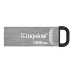 Kingston DataTraveler Kyson 128GB USB 3.2 Gen 1 Metal Flash Bellek (DTKN/128GB) - 200MB/s Okuma, 60MB/s Yazma Hızı