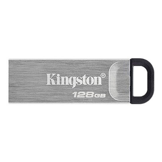 Kingston DataTraveler Kyson 128GB USB 3.2 Gen 1 Metal Flash Bellek (DTKN/128GB) - 200MB/s Okuma, 60MB/s Yazma Hızı