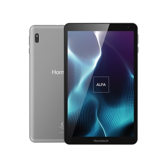 Hometech Alfa 10TX Pro 64GB 10.1 inç Gümüş Tablet (Türkiye Garantili) - 4GB RAM, Android 12, Wi-Fi, 5MP Kamera