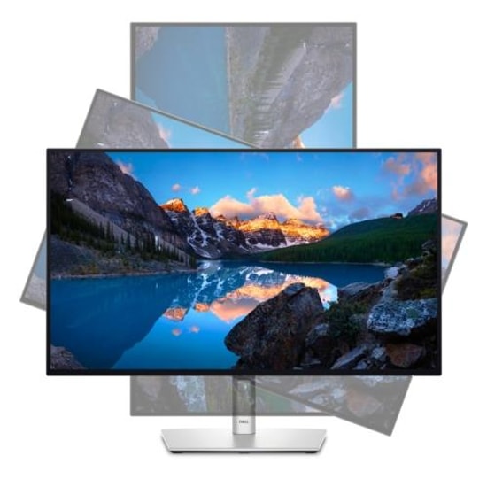 Dell UltraSharp U2724D 27" QHD 120Hz Pivot IPS Monitör - 2560x1440, 5ms, 350nit, Type-C PD 15W, HDMI, DP, Flicker-free