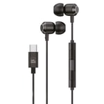 Nettech NT-HS11 Siyah Type-C Girişli Kulak İçi Kulaklık - Kablolu, Mikrofonlu, 24 Ay Garantili