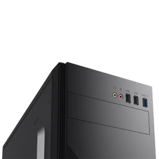 Vento TA-K61 750W ATX Siyah Mid Tower Bilgisayar Kasası - 3xUSB, 2x2.5", 3x3.5" Disk Yuvalı, 80mm Fanlı, Metal Kasa