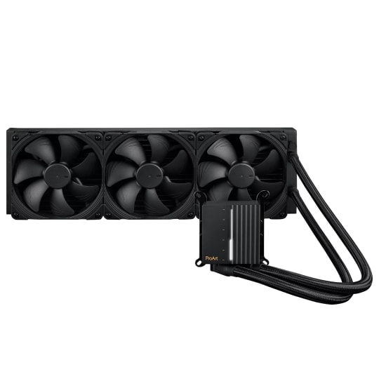 Asus ProArt LC420 İşlemci Sıvı Soğutucu - 3x140mm Noctua Fan, Sistem Durum Ekranı, 420mm Radyatör, 6 Yıl Garanti