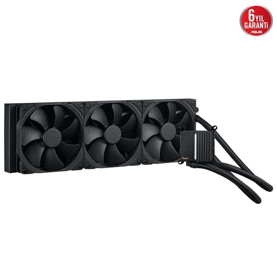 Asus ProArt LC420 İşlemci Sıvı Soğutucu - 3x140mm Noctua Fan, Sistem Durum Ekranı, 420mm Radyatör, 6 Yıl Garanti
