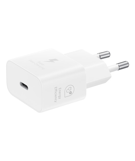 Samsung Ep-T2510n Type C Hızlı Şarj Adaptörü (25w) - Beyaz Şarj Aleti