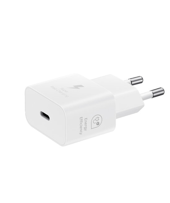 Samsung Ep-T2510n Type C Hızlı Şarj Adaptörü (25w) - Beyaz Şarj Aleti