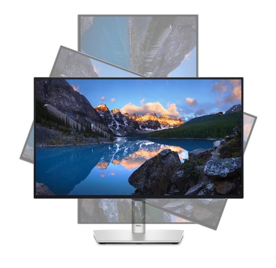 Dell UltraSharp U2424HE 24" Full HD Pivot USB-C Hub Monitör: 1920x1080, 120Hz, 5ms, 250nit, HDMI, DP, HDCP, 90W PD, RJ45