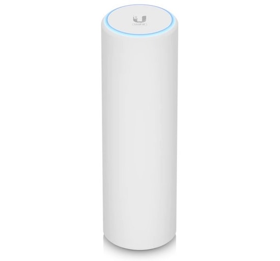 Ubiquiti U6-Mesh AX5400 Adaptörlü Dış Ortam WiFi 6 Access Point - 140m Kapsama, PoE, 4x4 MIMO, 5 dBi Anten, 1G LAN, IPX5