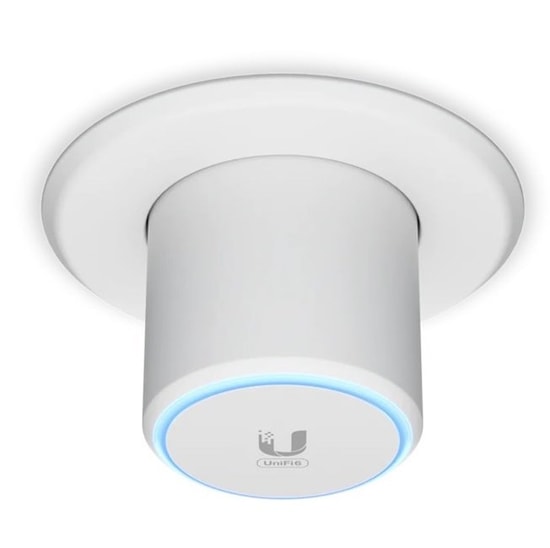 Ubiquiti U6-Mesh AX5400 Adaptörlü Dış Ortam WiFi 6 Access Point - 140m Kapsama, PoE, 4x4 MIMO, 5 dBi Anten, 1G LAN, IPX5