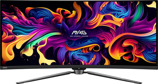 Msi 34 Mag 341cqp Qd-Oled 3440x1440 (Uwqhd) 219 Curve 1800r Qd-Oled 175hz 0.03ms Adaptive-Sync Gaming Monitor