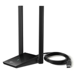 TP-Link Archer TX20U Plus AX1800 Wi-Fi 6 USB Adaptör - Çift Harici Anten, USB 3.2 Gen 1, MU-MIMO, Dual Band