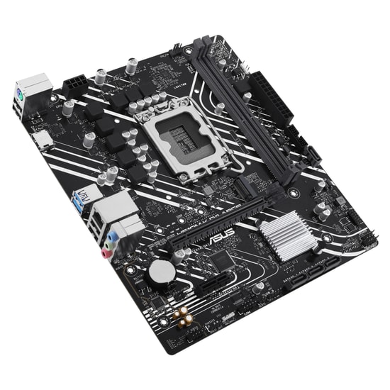 Asus Prime H610M-K D4 ARGB: Intel LGA1700, DDR4 3200MHz, M.2, HDMI, DP, USB 3.2, Armoury Crate Micro ATX Anakart