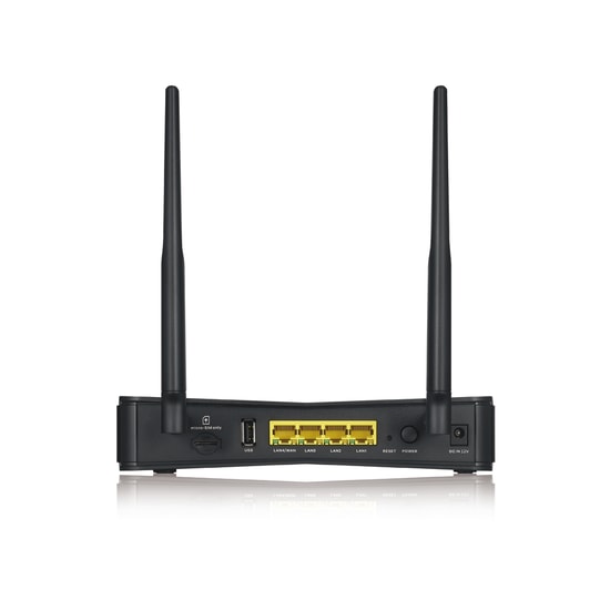 Zyxel LTE3301-PLUS 4G LTE Modem Router - AC1200 WiFi 5, 300 Mbps, 4xGigaLAN, Dual Band, SIM Kart Yuvalı Indoor Modem