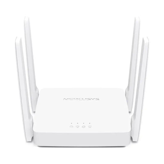 TP-Link Mercusys AC10 AC1200 WiFi 5 Çift Bant Router - 867+300Mbps, 4 Anten, 5GHz, 2.4GHz, Mu-Mimo, 2x100Mbs LAN, WAN