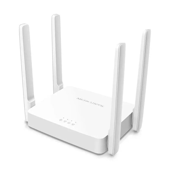 TP-Link Mercusys AC10 AC1200 WiFi 5 Çift Bant Router - 867+300Mbps, 4 Anten, 5GHz, 2.4GHz, Mu-Mimo, 2x100Mbs LAN, WAN