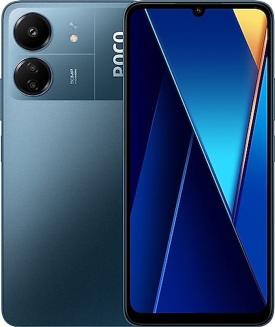 Poco C65 256 GB 8 GB Mavi Akıllı Telefon (Türkiye Garantili) - 6.74" Ekran, 50MP Kamera, 18W Hızlı Şarj, 5000mAh Batarya