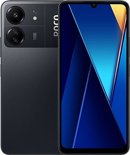 Poco C65 Siyah Akıllı Telefon 256 GB (8 GB RAM) - 6.74" Ekran, 50MP Kamera, 18W Hızlı Şarj