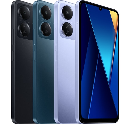 Poco C65 Siyah Akıllı Telefon 256 GB (8 GB RAM) - 6.74" Ekran, 50MP Kamera, 18W Hızlı Şarj