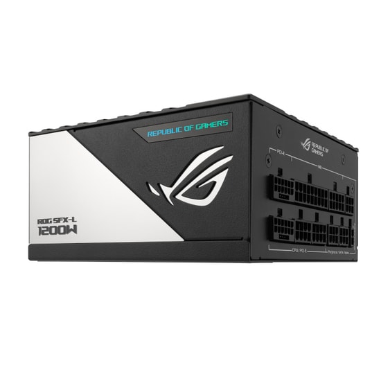 Asus ROG-LOKI-1200T-SFX-L-GAMING Modüler Atx 3.0 Uyumlu 120mm Pwm Argb Fan Pcie 5.0 10 Yil Garanti Güç Kaynağı
