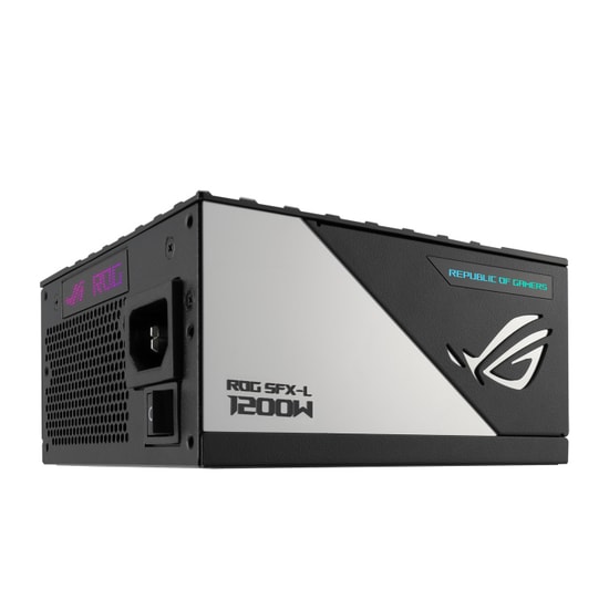 Asus ROG-LOKI-1200T-SFX-L-GAMING Modüler Atx 3.0 Uyumlu 120mm Pwm Argb Fan Pcie 5.0 10 Yil Garanti Güç Kaynağı