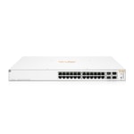 HPE Aruba Instant On 1930-24G-PoE+ Switch (JL683B) - 24 Port Gigabit, 4 SFP+, 195W PoE, Sessiz Fanlı Anahtar