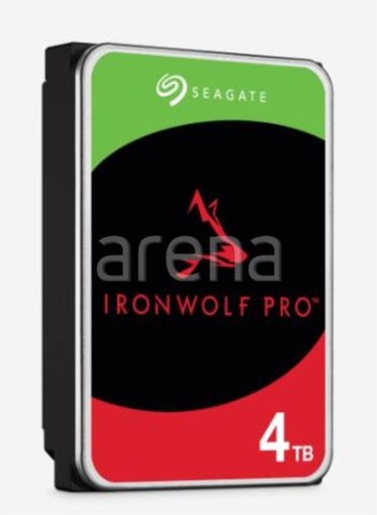 Seagate IronWolf Pro 4TB 3.5" 7200RPM 256MB ST4000NT001 Sata3 NAS HDD - 250 MB/s, 5 Yıl Resmi Distribütör Garantili