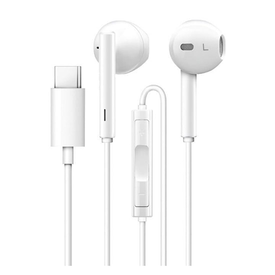 Huawei CM33 Type-C Kulak İçi Kulaklık (Beyaz) - Yüksek Ses Kalitesi, Ergonomik Tasarım