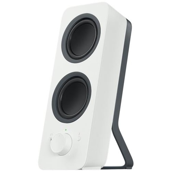 Logitech Z207 Beyaz Bluetooth 1+1 Hoparlör (980-001292) - 10W RMS Güç, Kablolu/Kablosuz Bağlantı, 3.5mm AUX, 20m Menzil