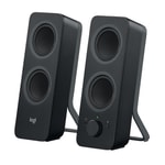 Logitech Z207 Siyah Bluetooth 2.0 Hoparlör (980-001295) - 10W RMS Güç, Easy-Switch, AUX, Kompakt Tasarım, 20m Menzil