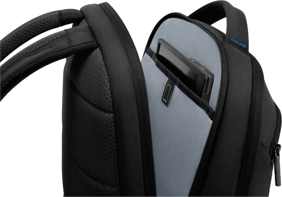 Dell EcoLoop Pro CP5723 16" Siyah Notebook Sırt Çantası (460-BDLE) - Su Geçirmez, Suluk Bölmeli, Geniş Ana Bölme