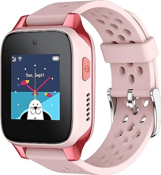 TCL MT46X Pembe Çocuk Akıllı Saat - GPS Takip, 4G Bağlantı, 1.3" Ekran, 700mAh Batarya, 3NLCTR1, Türkiye Garantili
