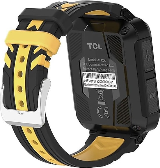TCL MT42X Siyah Akıllı Çocuk Saati - 4G Görüntülü Arama, GPS Takip, 1.54" Ekran, 850mAh Batarya, Türkiye Garantili