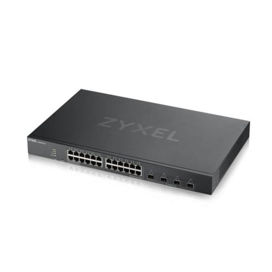 Zyxel XGS1930-28-EU0101F 28port 24x10/100/100 + 4x10g Sfp Hybrid Nebulaflex Switch  Yönetilebilir Fansız Ipv6 D