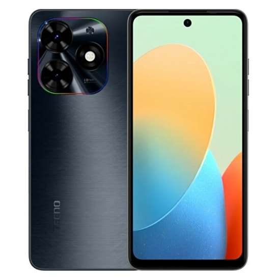 Tecno Spark Go 2024 Siyah 128GB Akıllı Telefon - 4GB RAM, 6.67" Ekran, Android 14, 5000 mAh Batarya, Türkiye Garantili