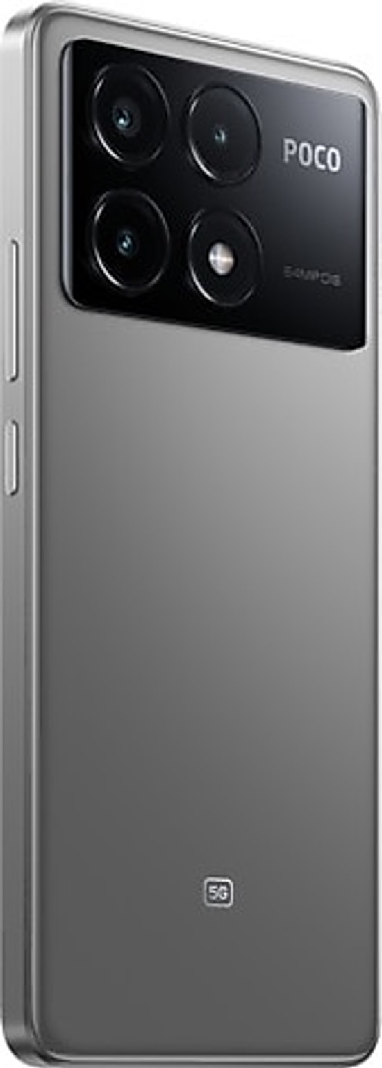 Poco X6 Pro 512 GB Gri Akıllı Telefon - 12 GB Ram, 6.67" 120Hz Ekran, 67W Hızlı Şarj, 5000mAh Batarya