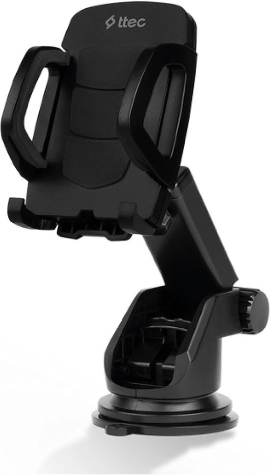 Ttec Flexgrip Comfort 2TT24 Araç içi Vakumlu Telefon Tutucu - Ayarlanabilir Grip, 360 Dönebilir, Uzatılabilir