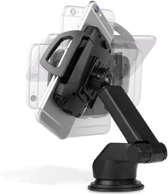 Ttec Flexgrip Comfort 2TT24 Araç içi Vakumlu Telefon Tutucu - Ayarlanabilir Grip, 360 Dönebilir, Uzatılabilir