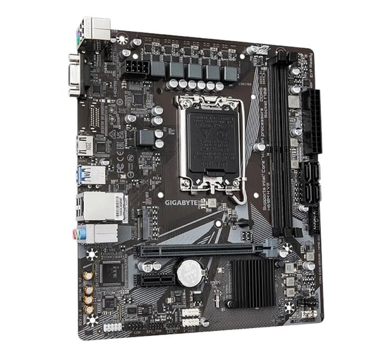 Gigabyte H610M-H-V2 Ddr5 5600mhz 1xvga 1xhdmi 1xm.2 Usb 3.2 Matx 1700p (12. / 13. Ve 14. Nesil İşlemci Uyumlu) Ana Kart