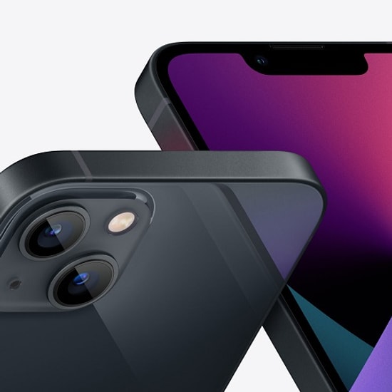 Apple iPhone 13 Gece Yarısı 128GB Akıllı Telefon - 6.1" Super Retina Ekran, 4GB Ram, A15 Bionic Chip, Türkiye Garantili