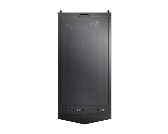 MSI MPG Gungnir 300R Airflow Siyah E-ATX Mid Tower Kasa - 4x120mm ARGB, Temperli Cam, 12 Fan Kapasitesi, PSU Yok