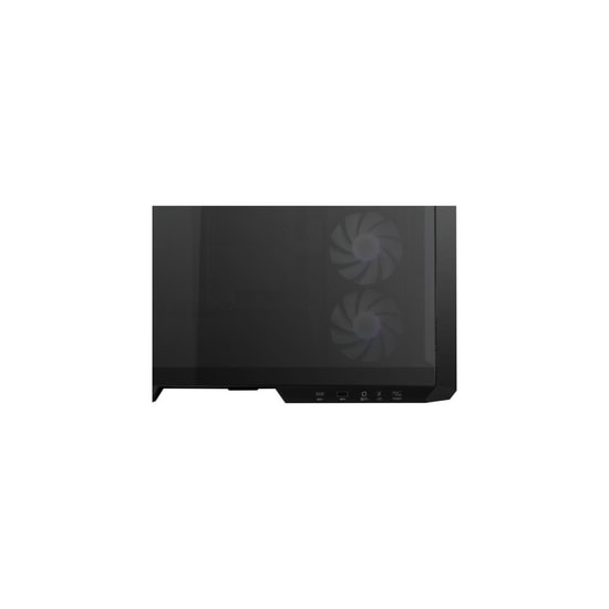 MSI MAG PANO M100R PZ Siyah ARGB Micro ATX Bilgisayar Kasası - Temperli Cam, 4x120mm Fan, Panoramik, Mini Tower, PSU Yok