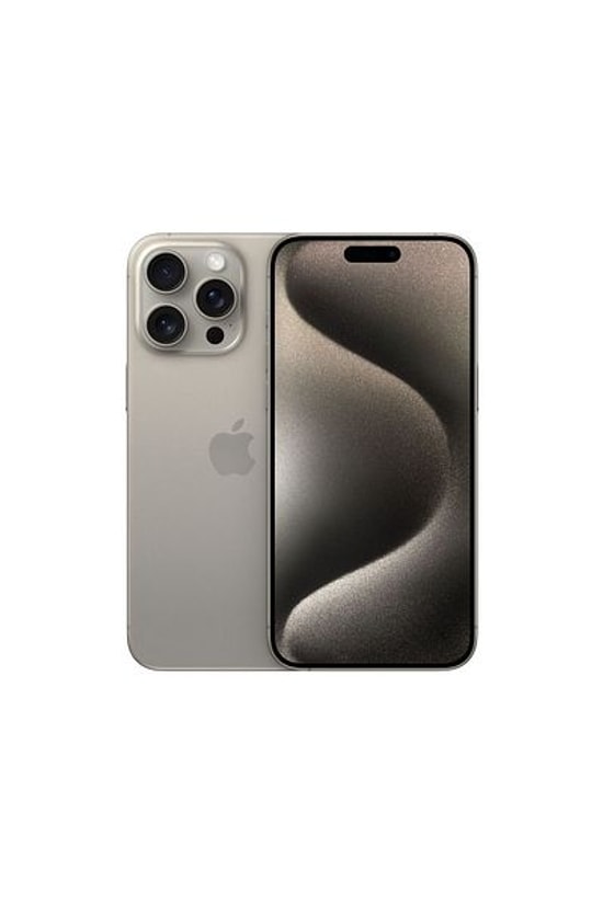 Apple iPhone 15 Pro Naturel Titanyum 128GB Akıllı Telefon - A17 Pro Bionic Çip, 6.1" Retina XDR Ekran, Türkiye Garantili