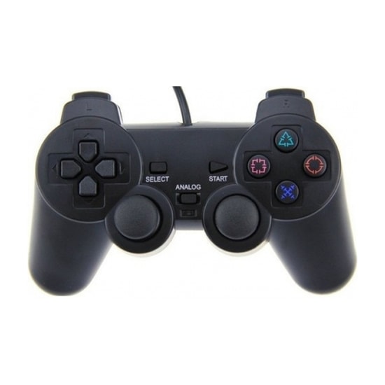 Wonderboy W201S Siyah PC USB Gamepad (140cm Kablo) - PS3 Uyumlu Kablolu Titreşimli Oyun Konsolu